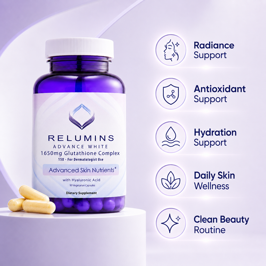 Relumins Glutathione 1650mg Capsules – Skin Radiance Support