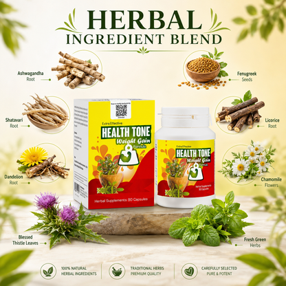 Health Tone Extra Effective Herbal Capsules – Appetite & Wellness Support