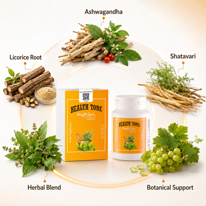 Health Tone Herbal Capsules – Appetite, Nutrition & Wellness Support